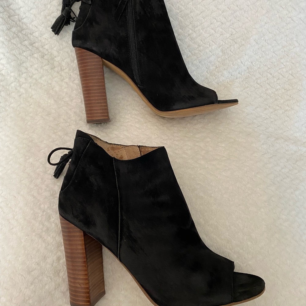 Halogen Open Toe Bootie - image 1